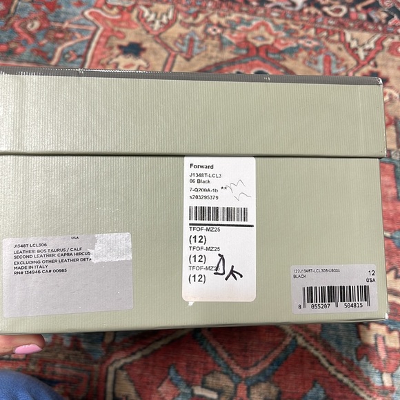 NWT TOM FORD Suede Leather Low Top Sneakers in Black size 12 - Picture 7 of 13